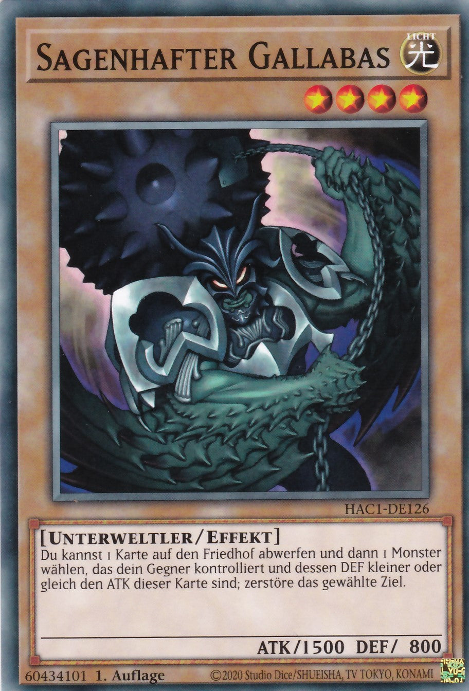 Sagenhafter Gallabas - HAC1-DE126 - Common - Deutsch - 1. Auflage - Hidden Arsenal Chapter 1