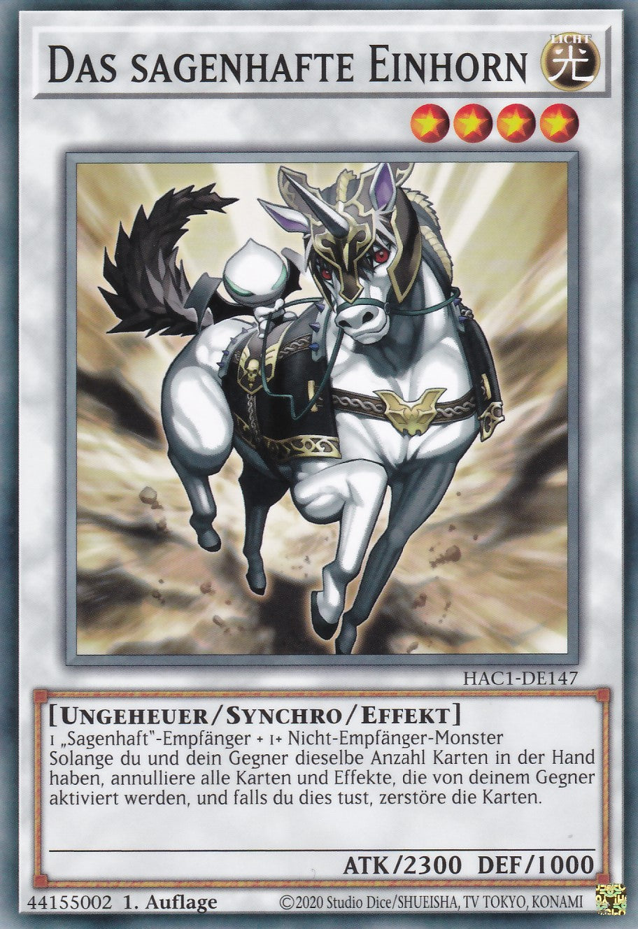 Das sagenhafte Einhorn - HAC1-DE147 - Common - Deutsch - 1. Auflage - Hidden Arsenal Chapter 1