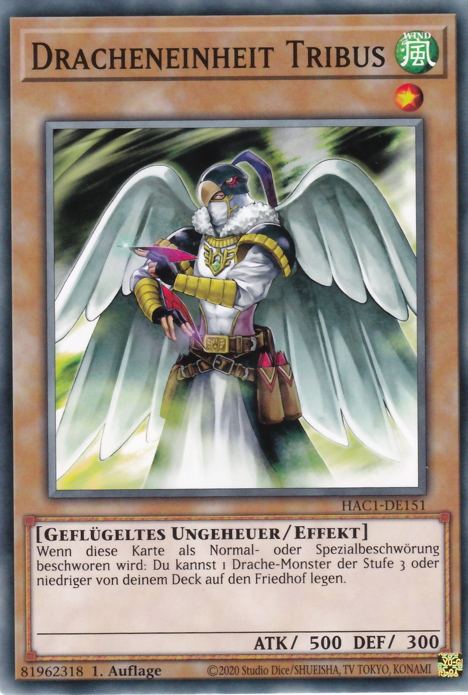 Dracheneinheit Tribus - HAC1-DE151 - Common - Deutsch - 1. Auflage - Hidden Arsenal Chapter 1