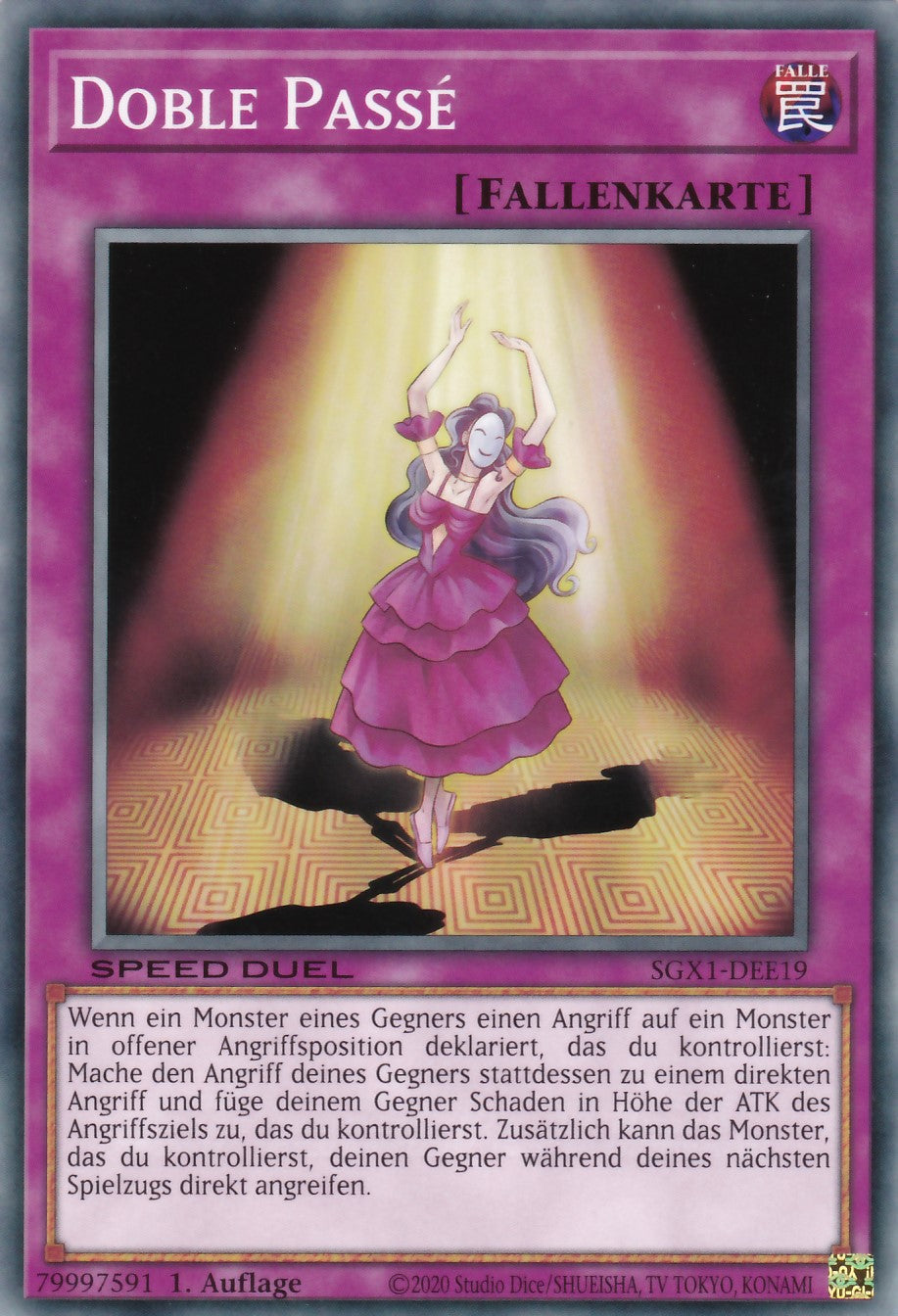 Doble Passé - SGX1-DEE19 - Common - Deutsch - 1. Auflage - Speed Duel GX: Duel Academy Box