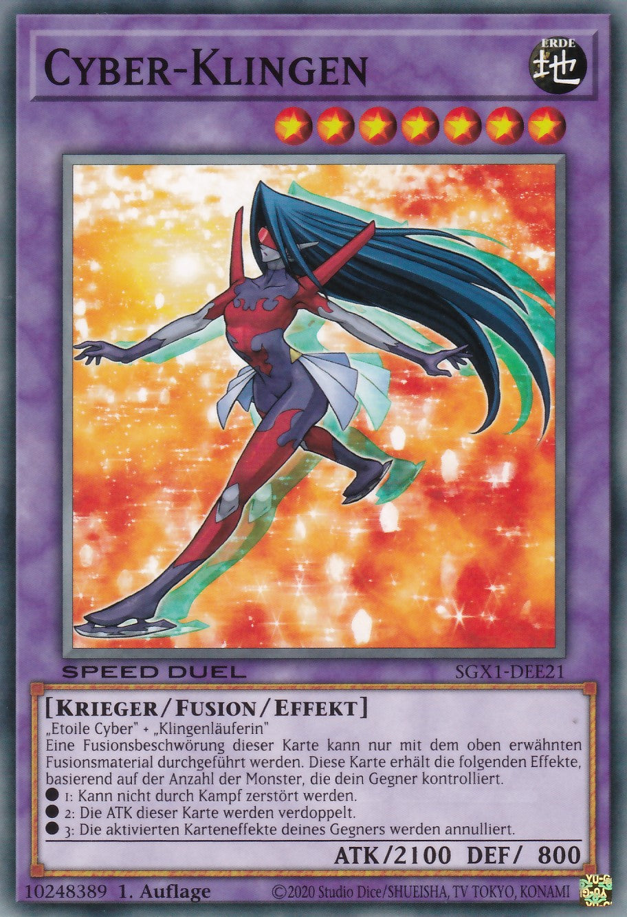 Cyber-Klingen - SGX1-DEE21 - Common - Deutsch - 1. Auflage - Speed Duel GX: Duel Academy Box