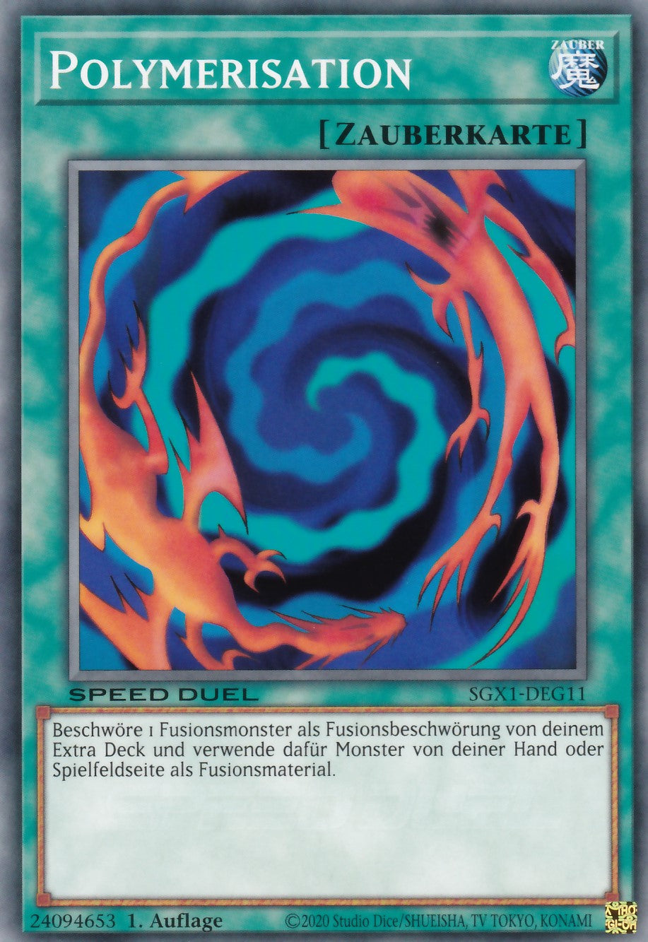 Polymerisation - SGX1-DEG11 - Common - Deutsch - 1. Auflage - Speed Duel GX: Duel Academy Box