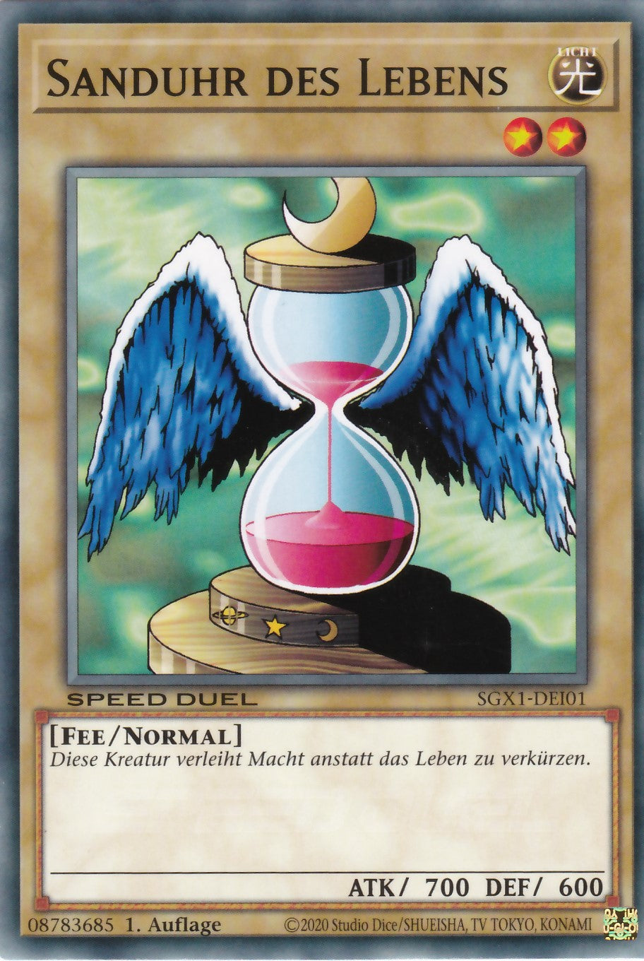 Sanduhr des Lebens - SGX1-DEI01 - Common - Deutsch - 1. Auflage - Speed Duel GX: Duel Academy Box