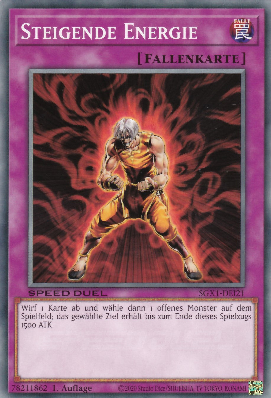 Steigende Energie - SGX1-DEI21 - Common - Deutsch - 1. Auflage - Speed Duel GX: Duel Academy Box