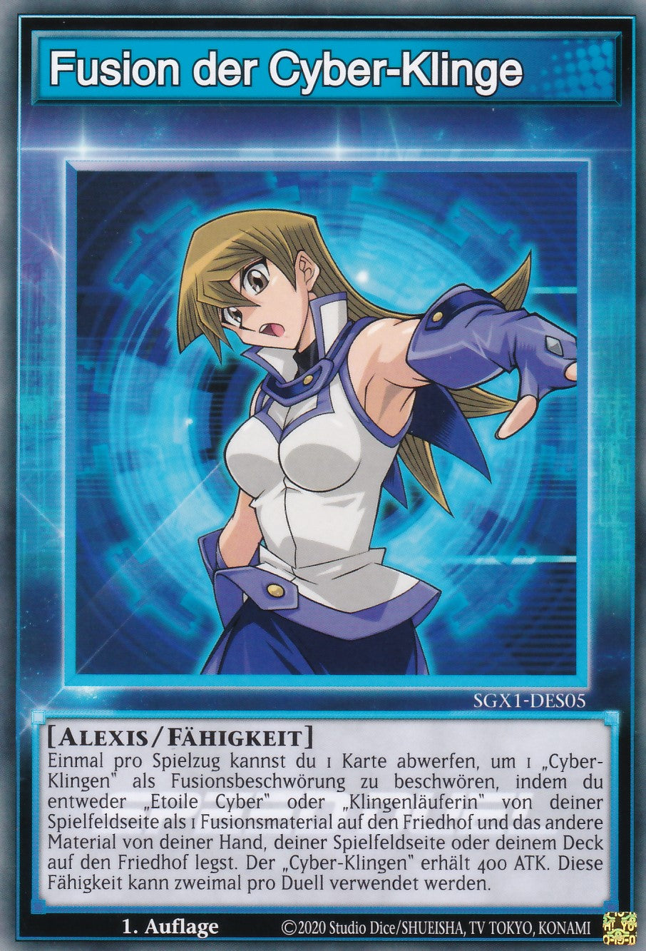 Fusion der Cyber Klinge - SGX1-DES05 - Common - Deutsch - 1. Auflage - Speed Duel GX: Duel Academy Box