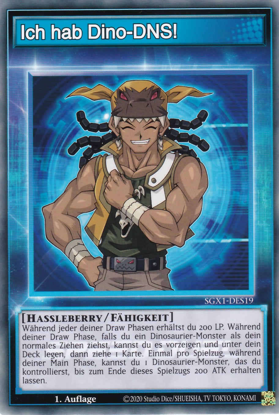 Ich hab Dino DNS - SGX1-DES19 - Common - Deutsch - 1. Auflage - Speed Duel GX: Duel Academy Box