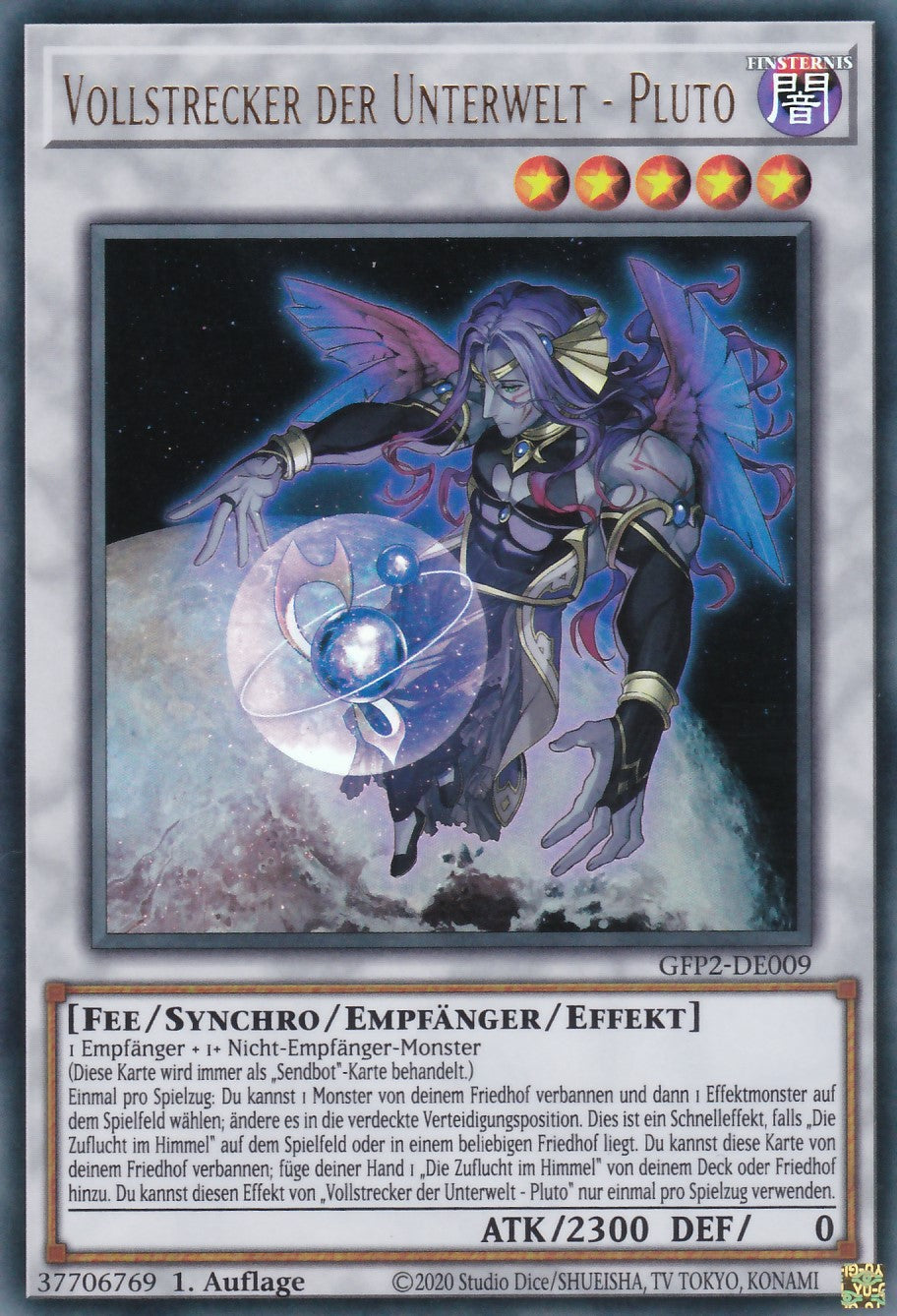 Vollstrecker der Unterwelt - Pluto - GFP2-DE009 - Ultra Rare - Deutsch - 1. Auflage - Ghosts From the Past: The 2nd Haunting