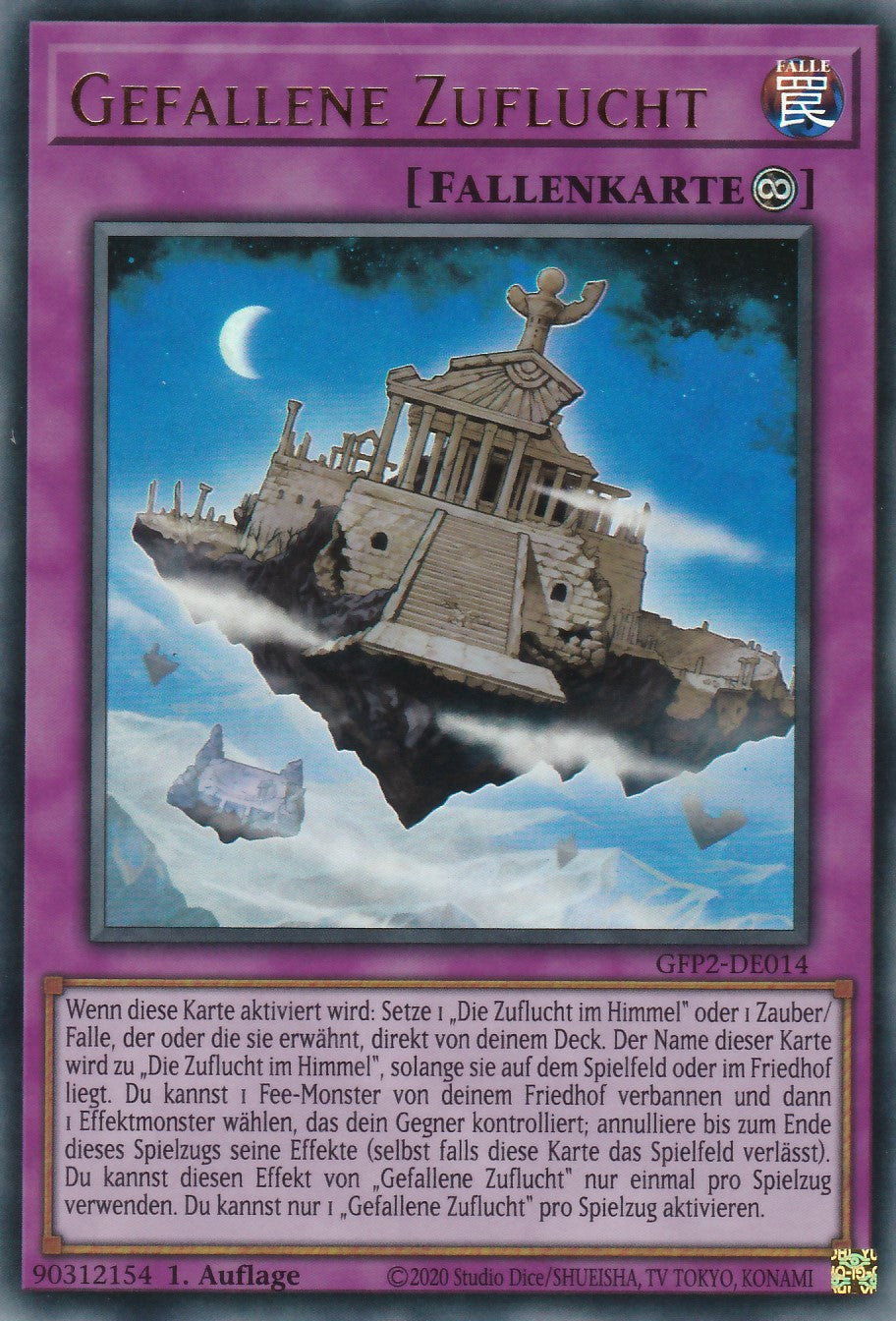 Gefallene Zuflucht - GFP2-DE014 - Ultra Rare - Deutsch - 1. Auflage - Ghosts From the Past: The 2nd Haunting