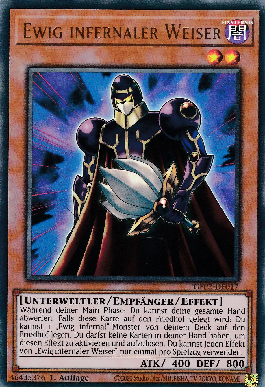Ewig infernaler Weiser - GFP2-DE017 - Ultra Rare - Deutsch - 1. Auflage - Ghosts From the Past: The 2nd Haunting