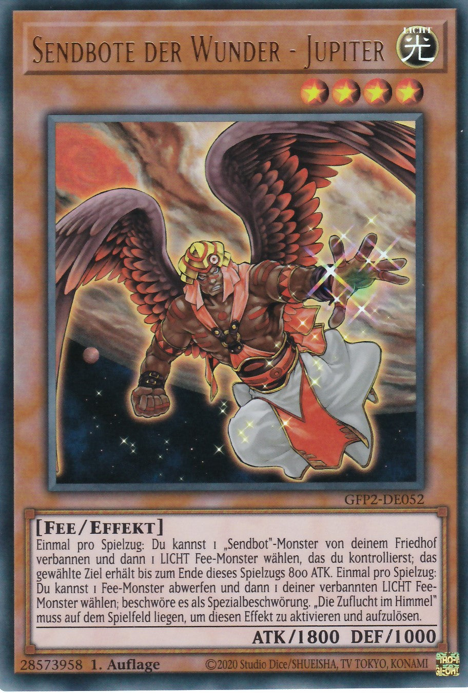 Sendbote der Wunder - Jupiter - GFP2-DE052 - Ultra Rare - Deutsch - 1. Auflage - Ghosts From the Past: The 2nd Haunting