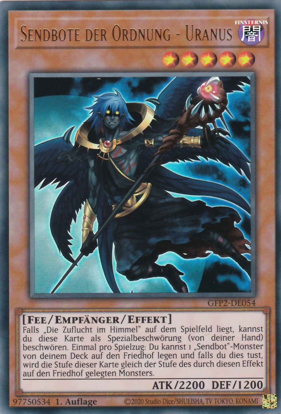 Sendbote der Ordnung - Uranus - GFP2-DE054 - Ultra Rare - Deutsch - 1. Auflage - Ghosts From the Past: The 2nd Haunting