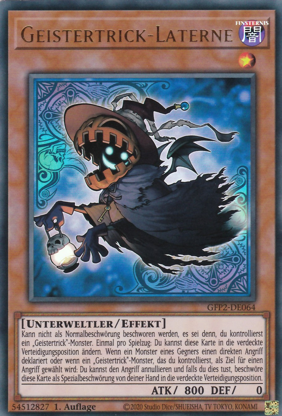 Geistertrick-Laterne - GFP2-DE064 - Ultra Rare - Deutsch - 1. Auflage - Ghosts From the Past: The 2nd Haunting