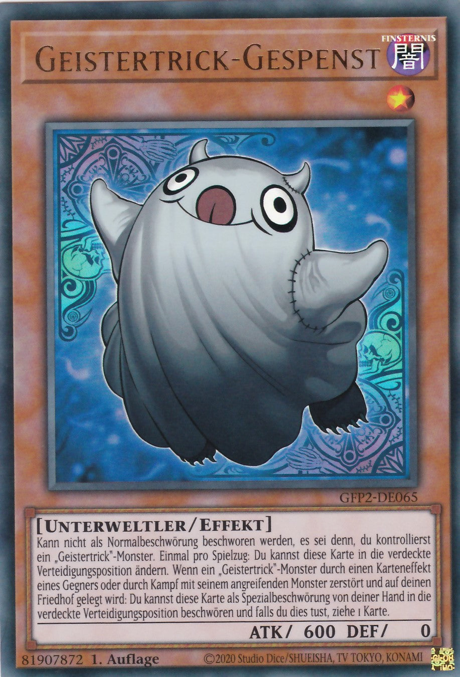 Geistertrick-Gespenst - GFP2-DE065 - Ultra Rare - Deutsch - 1. Auflage - Ghosts From the Past: The 2nd Haunting