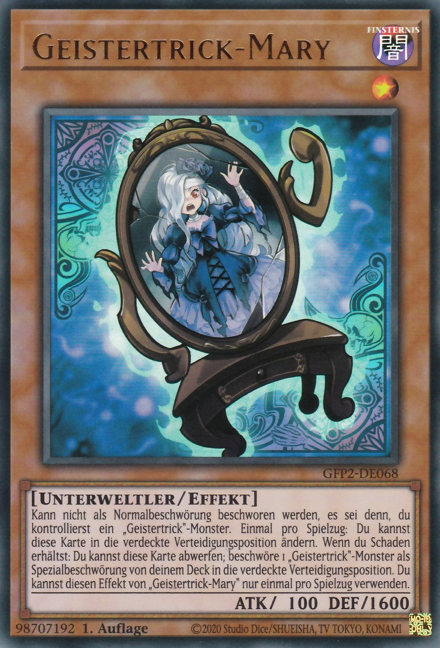 Geistertrick-Mary - GFP2-DE068 - Ultra Rare - Deutsch - 1. Auflage - Ghosts From the Past: The 2nd Haunting