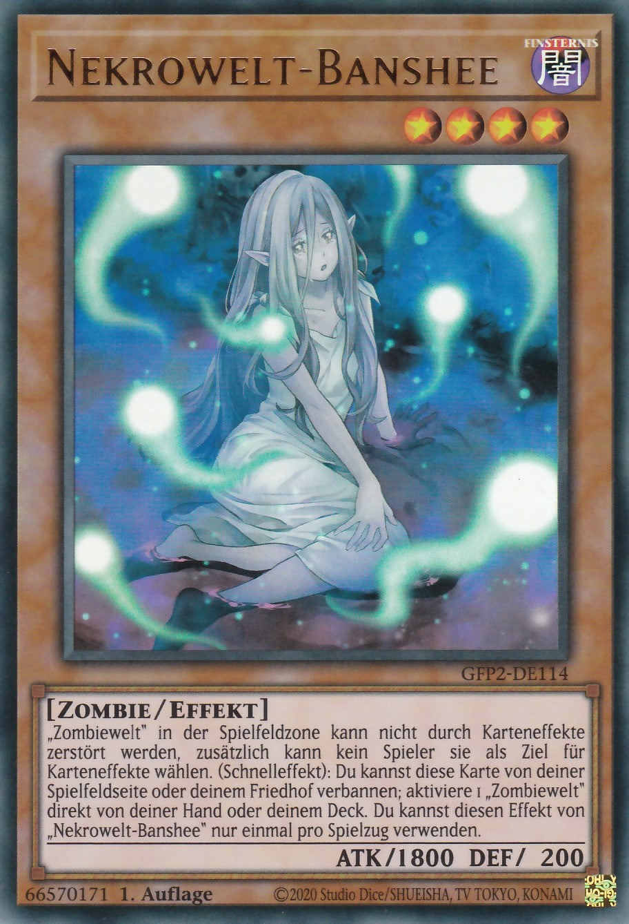Nekrowelt-Banshee - GFP2-DE114 - Ultra Rare - Deutsch - 1. Auflage - Ghosts From the Past: The 2nd Haunting