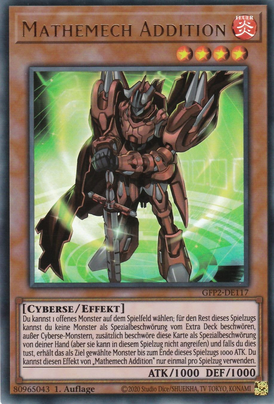 Mathemech Addition - GFP2-DE117 - Ultra Rare - Deutsch - 1. Auflage - Ghosts From the Past: The 2nd Haunting