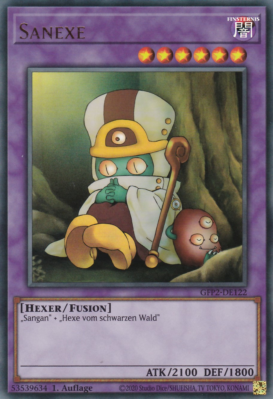 Sanexe - GFP2-DE122 - Ultra Rare - Deutsch - 1. Auflage - Ghosts From the Past: The 2nd Haunting