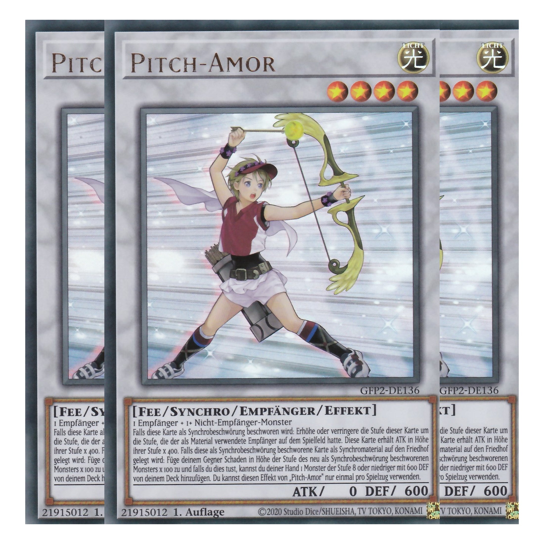 Pitch-Amor - GFP2-DE136 - Ultra Rare - Deutsch - 1. Auflage - Ghost from the Past II The Second Hunting - Yu-Gi-Oh! - Playset (3 Kopien)