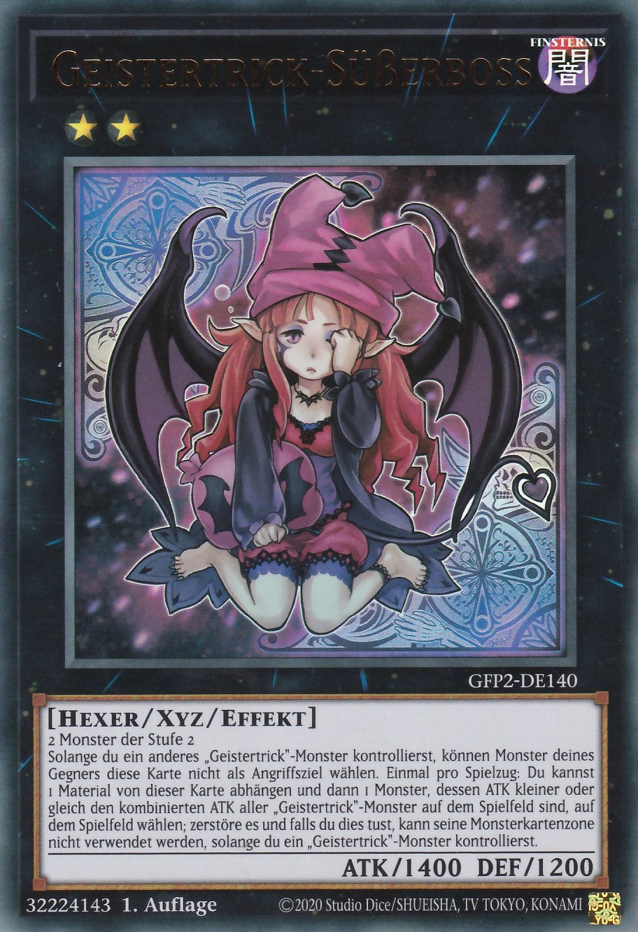 Geistertrick-Süßerboss - GFP2-DE140 - Ultra Rare - Deutsch - 1. Auflage - Ghosts From the Past: The 2nd Haunting