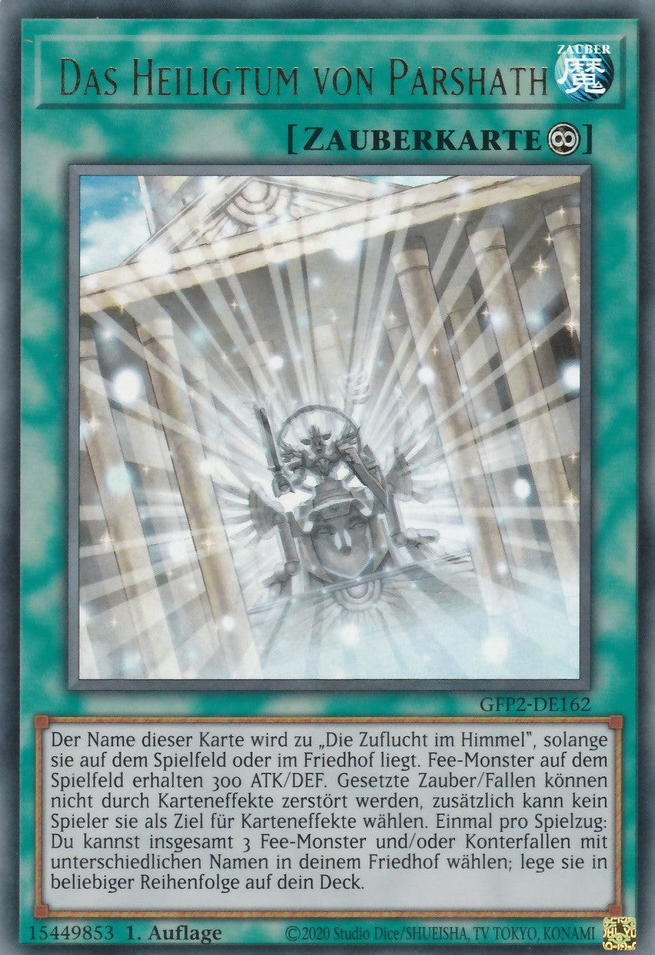 Das Heiligtum von Parshath - GFP2-DE162 - Ultra Rare - Deutsch - 1. Auflage - Ghosts From the Past: The 2nd Haunting