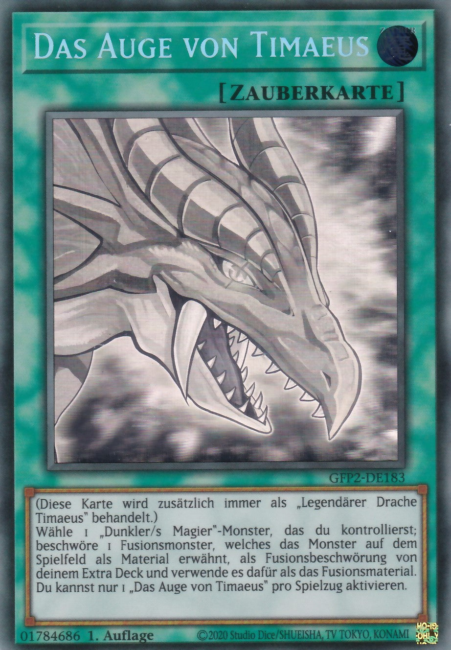 Das Auge von Timaeus - GFP2-DE183 - Ghost Rare - Deutsch - 1. Auflage - Ghosts From the Past: The 2nd Haunting