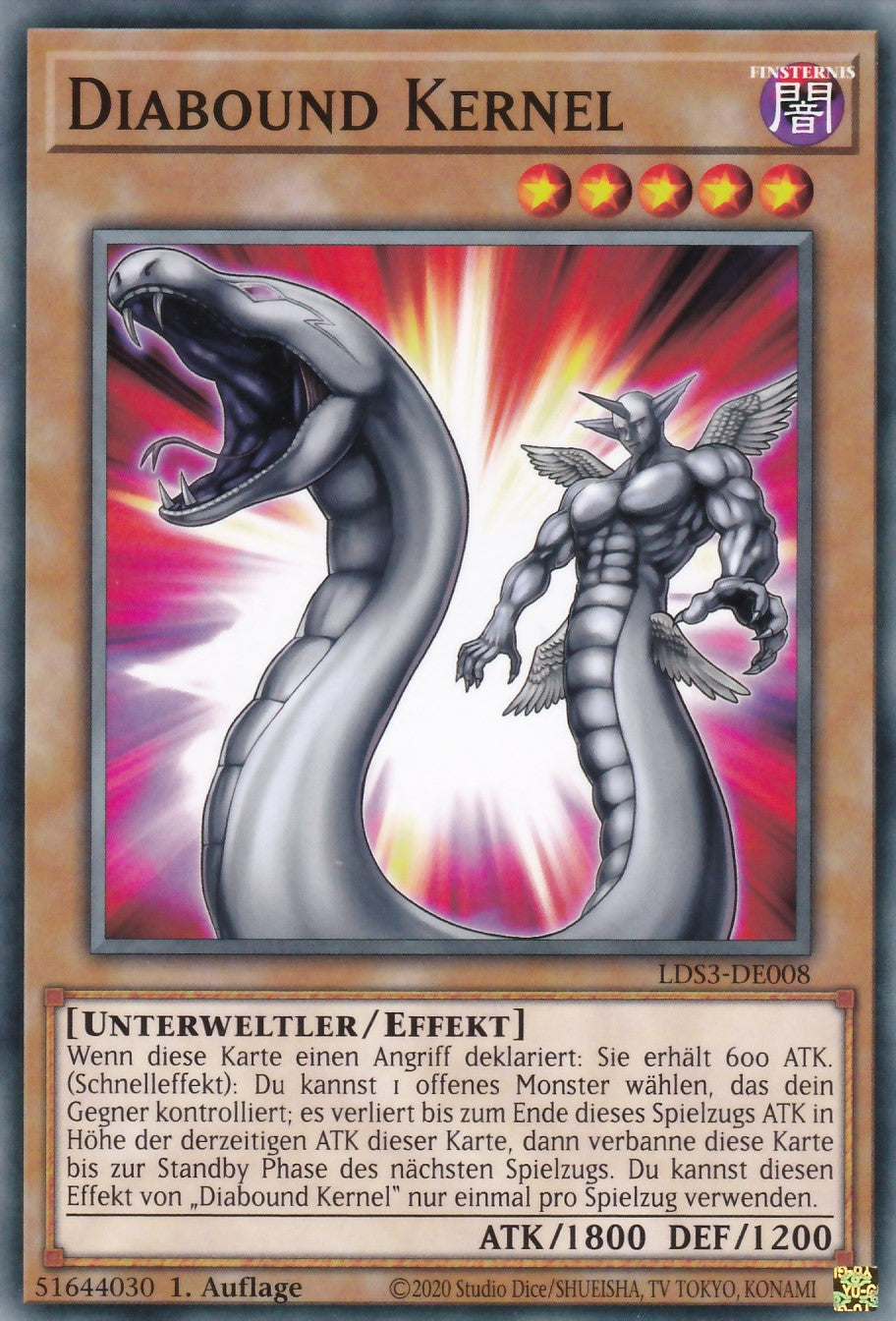 Diabound Kernel - LDS3-DE008 - Common - Deutsch - 1. Auflage - Legendary Duelists: Season 3