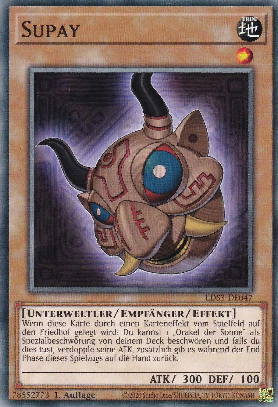 Supay - LDS3-DE047 - Common - Deutsch - 1. Auflage - Legendary Duelists: Season 3