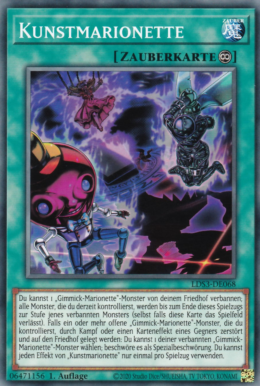 Kunstmarionette - LDS3-DE068 - Common - Deutsch - 1. Auflage - Legendary Duelists: Season 3