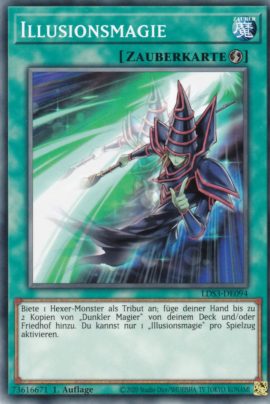 Illusionsmagie - LDS3-DE094 - Common - Deutsch - 1. Auflage - Legendary Duelists: Season 3