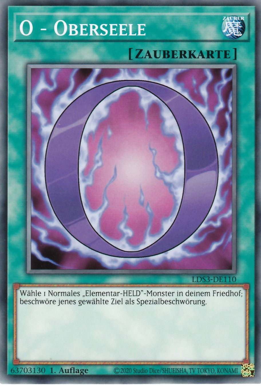 O - Oberseele - LDS3-DE110 - Common - Deutsch - 1. Auflage - Legendary Duelists: Season 3