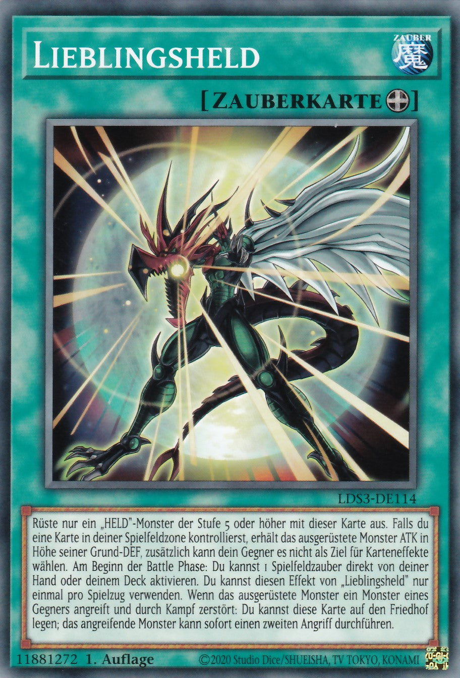 Lieblingsheld - LDS3-DE114 - Common - Deutsch - 1. Auflage - Legendary Duelists: Season 3