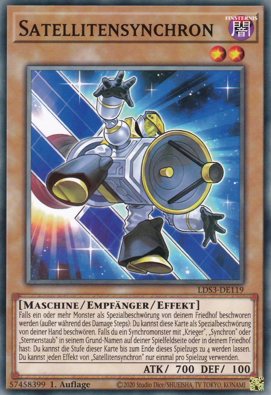 Satellitensynchron - LDS3-DE119 - Common - Deutsch - 1. Auflage - Legendary Duelists: Season 3