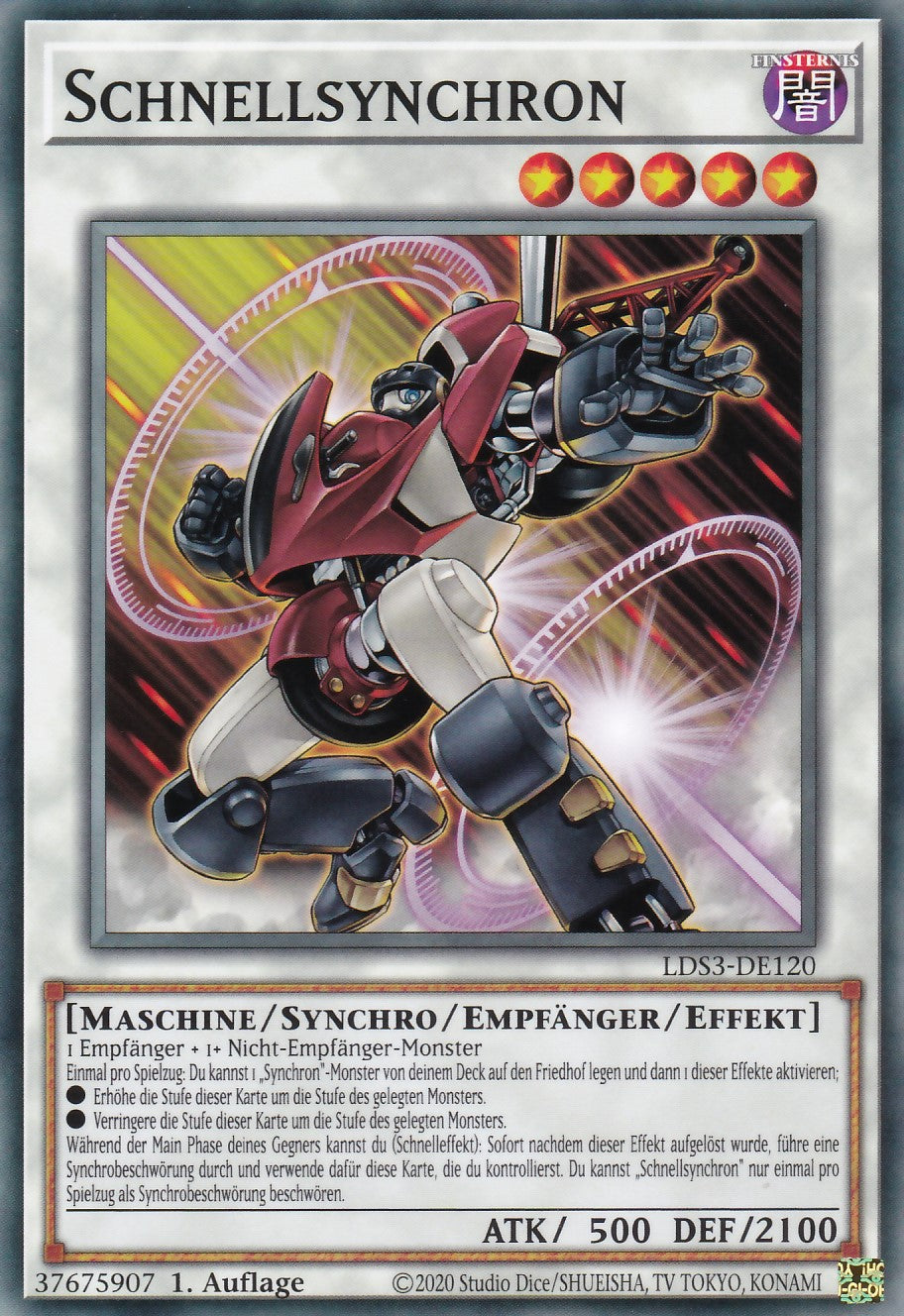 Schnellsynchron - LDS3-DE120 - Common - Deutsch - 1. Auflage - Legendary Duelists: Season 3