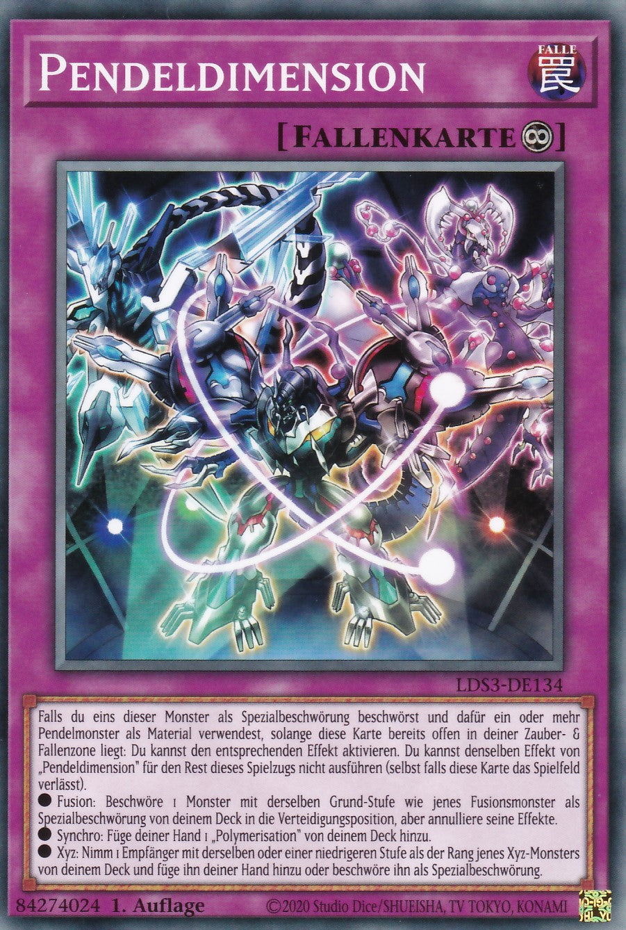 Pendeldimension - LDS3-DE134 - Common - Deutsch - 1. Auflage - Legendary Duelists: Season 3