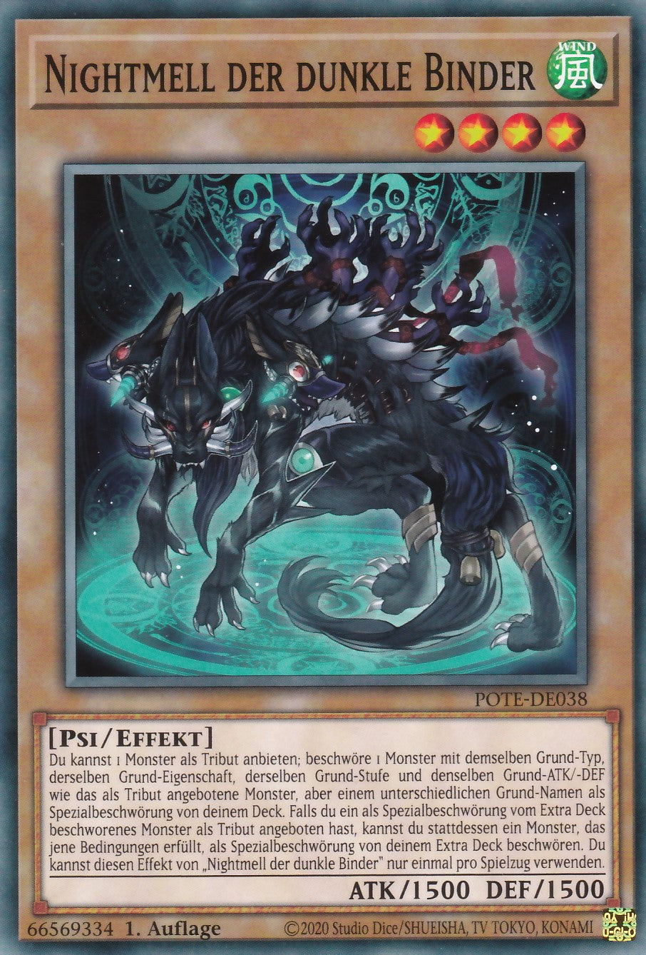 Nightmell der dunkle Binder - POTE-DE038 - Common - Deutsch - 1. Auflage - Power of the Elements