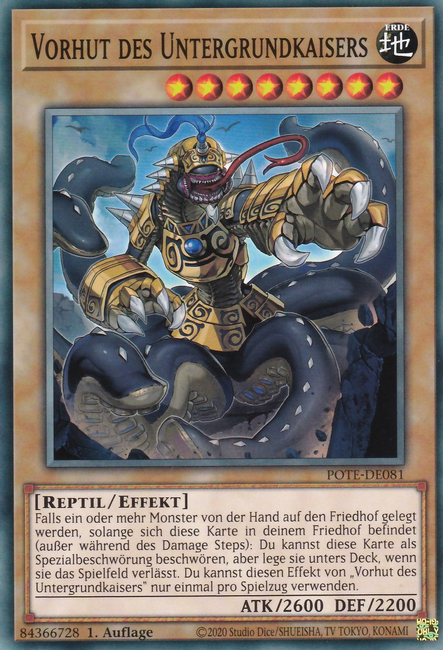 Vorhut des Untergrundkaisers - POTE-DE081 - Common - Deutsch - 1. Auflage - Power of the Elements