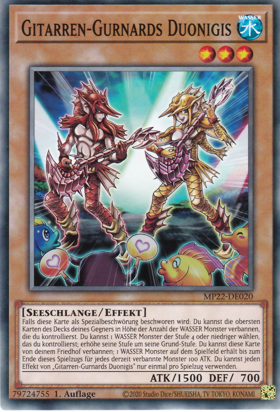 Gitarren-Gurnards Duonigis - MP22-DE020 - Common - Deutsch - 1. Auflage - 2022 Tin of the Pharaoh's Gods