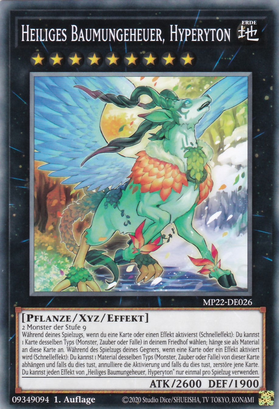 Heiliges Baumungeheuer, Hyperyton - MP22-DE026 - Common - Deutsch - 1. Auflage - 2022 Tin of the Pharaoh's Gods