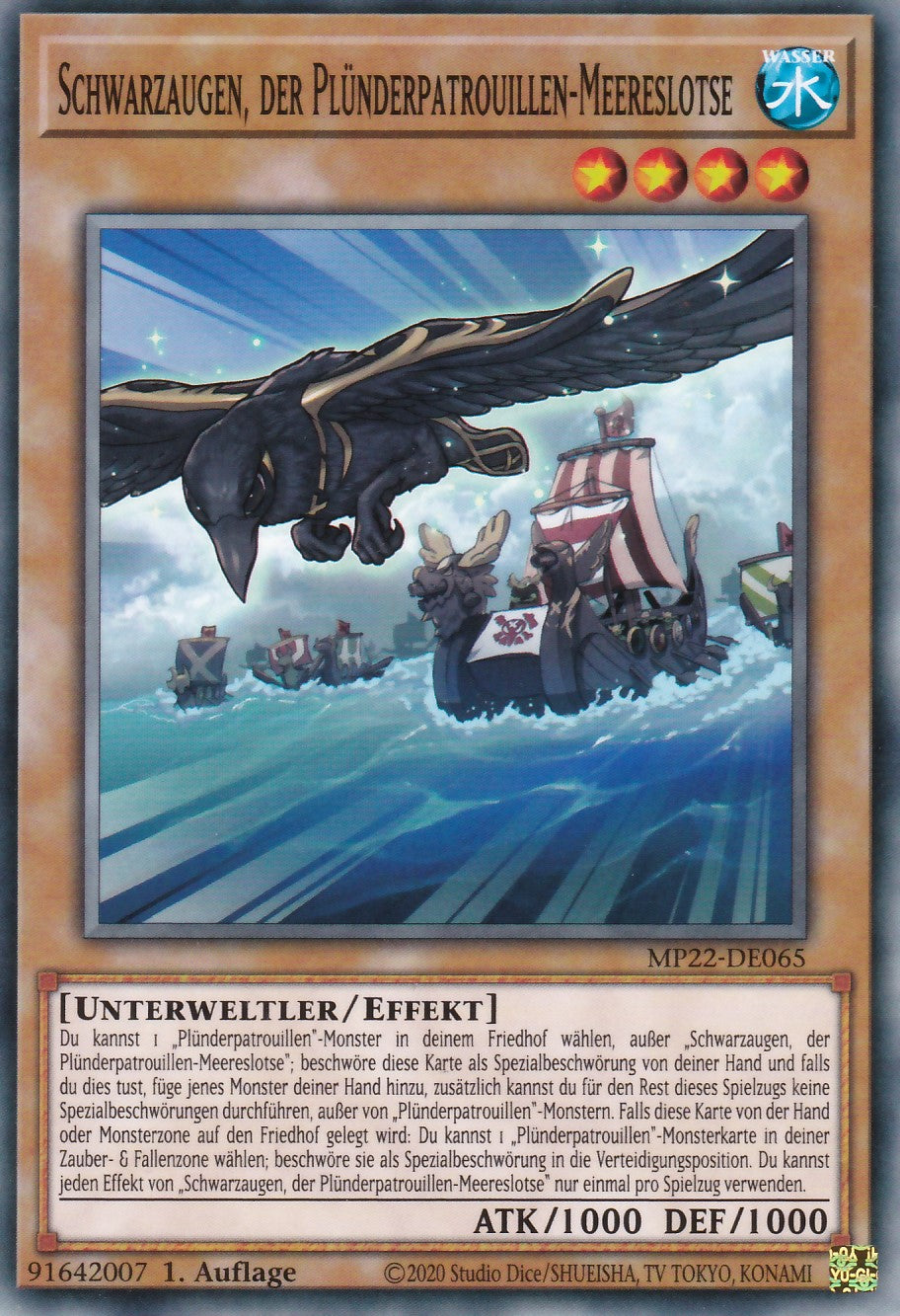 Schwarzaugen, der Plünderpatrouillen-Meereslotse - MP22-DE065 - Common - Deutsch - 1. Auflage - 2022 Tin of the Pharaoh's Gods