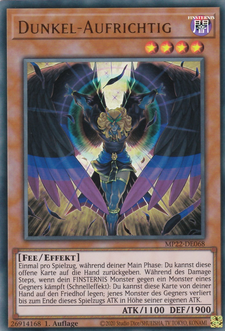 Dunkel-Aufrichtig - MP22-DE068 - Ultra Rare - Deutsch - 1. Auflage - 2022 Tin of the Pharaoh's Gods
