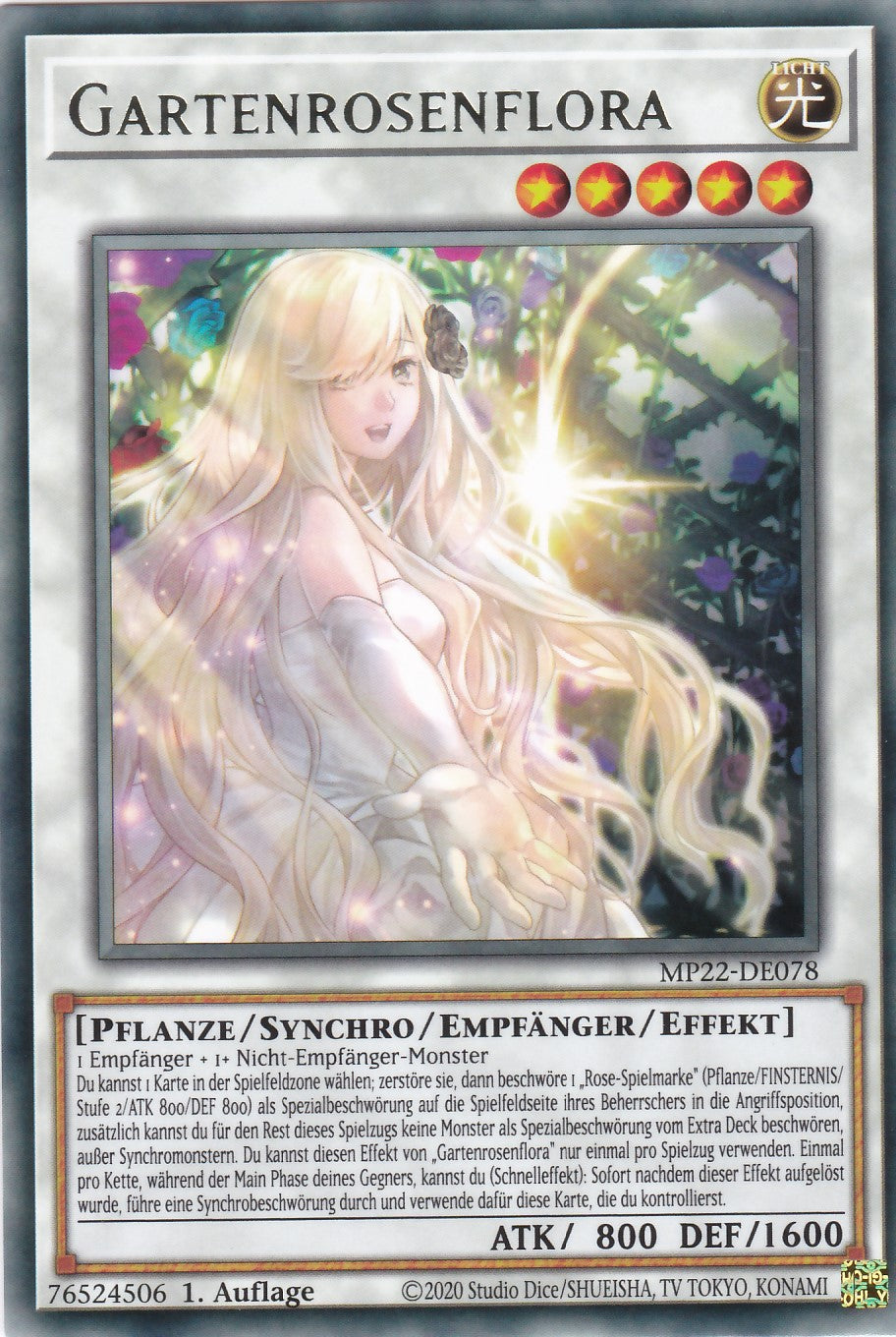 Gartenrosenflora - MP22-DE078 - Rare - Deutsch - 1. Auflage - 2022 Tin of the Pharaoh's Gods