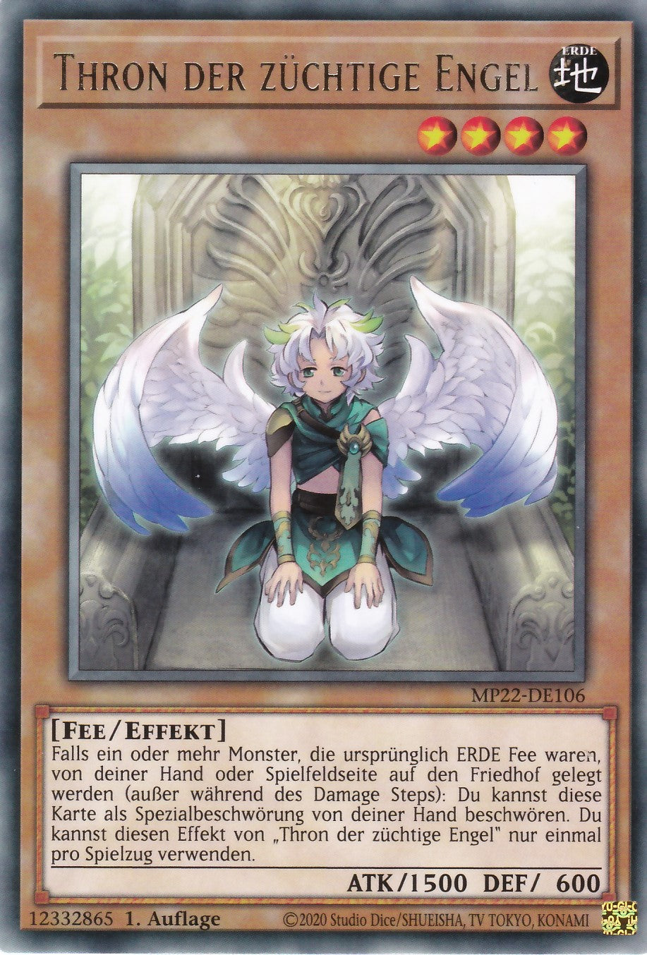 Thron der züchtige Engel - MP22-DE106 - Rare - Deutsch - 1. Auflage - 2022 Tin of the Pharaoh's Gods