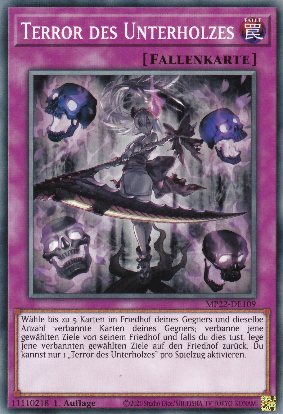 Terror des Unterholzes - MP22-DE109 - Common - Deutsch - 1. Auflage - 2022 Tin of the Pharaoh's Gods