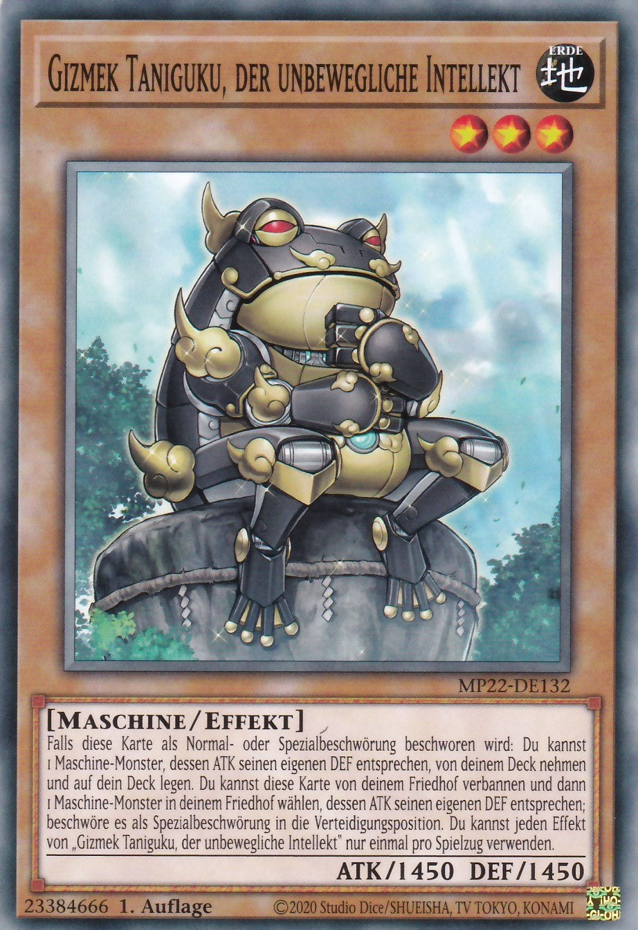 Gizmek Taniguku, der unbewegliche Intellekt - MP22-DE132 - Common - Deutsch - 1. Auflage - 2022 Tin of the Pharaoh's Gods