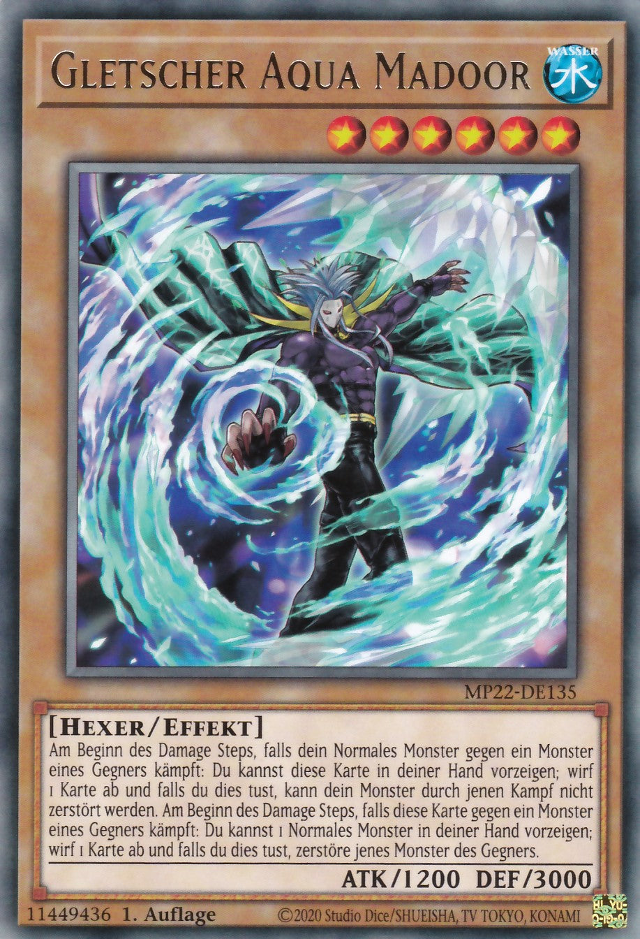 Gletscher Aqua Madoor - MP22-DE135 - Rare - Deutsch - 1. Auflage - 2022 Tin of the Pharaoh's Gods