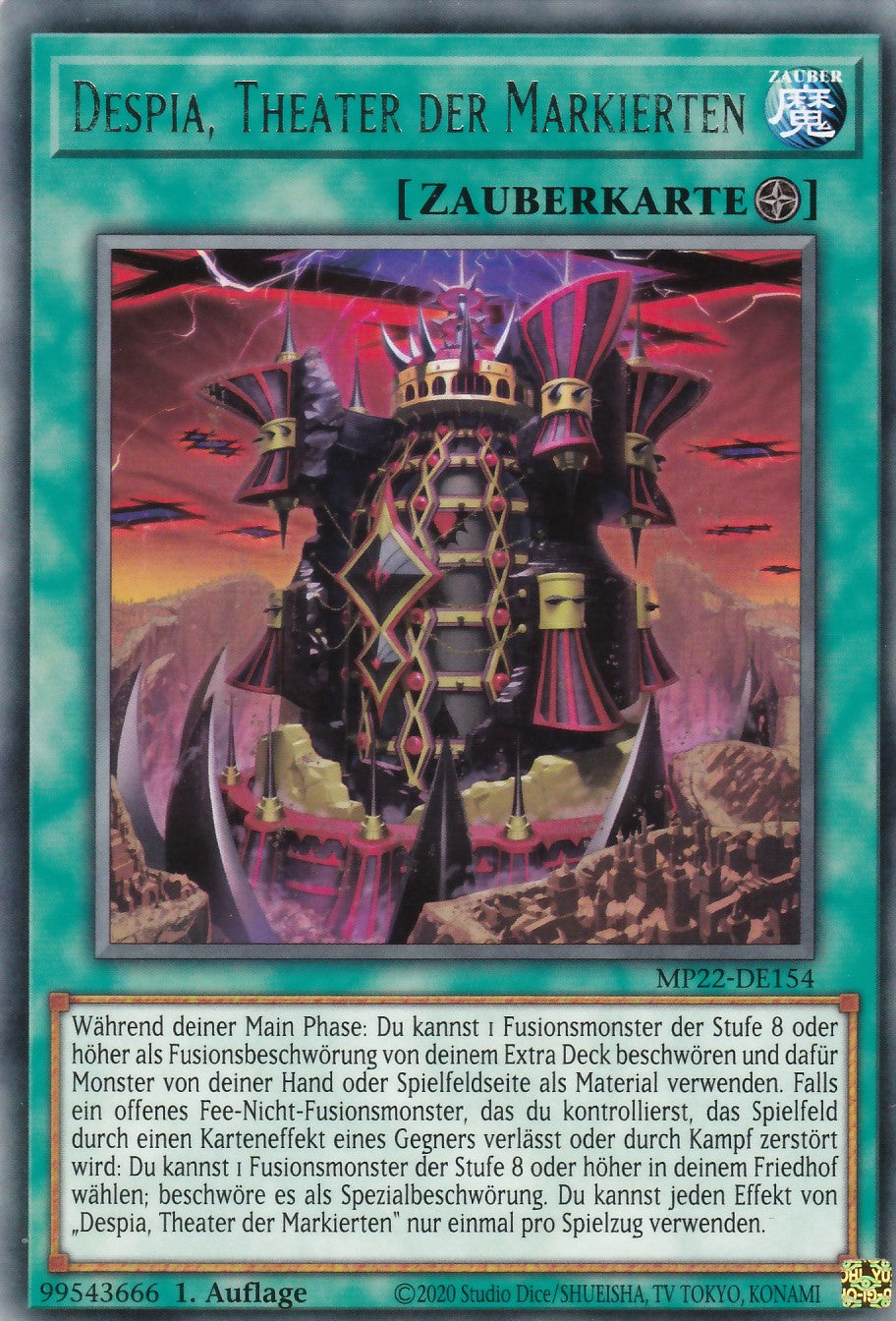 Despia, Theater der Markierten - MP22-DE154 - Rare - Deutsch - 1. Auflage - 2022 Tin of the Pharaoh's Gods