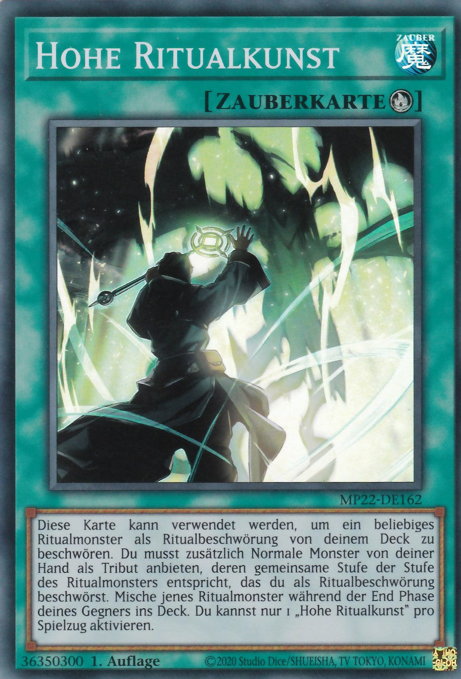 Hohe Ritualkunst - MP22-DE162 - Super Rare - Deutsch - 1. Auflage - 2022 Tin of the Pharaoh's Gods