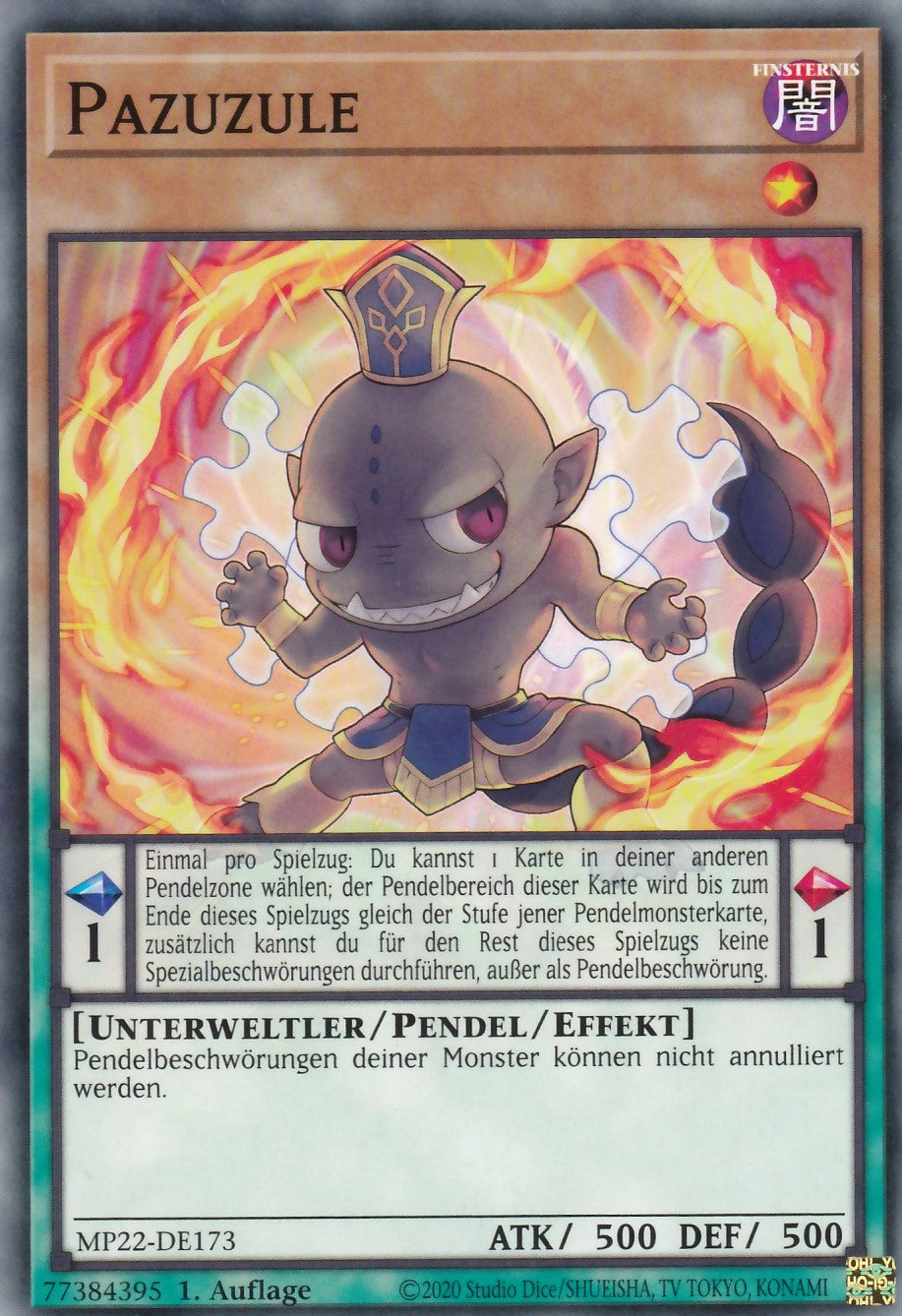 Pazuzule - MP22-DE173 - Common - Deutsch - 1. Auflage - 2022 Tin of the Pharaoh's Gods