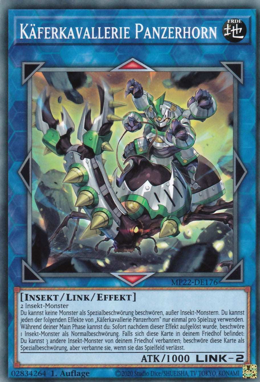 Käferkavallerie Panzerhorn - MP22-DE176 - Common - Deutsch - 1. Auflage - 2022 Tin of the Pharaoh's Gods