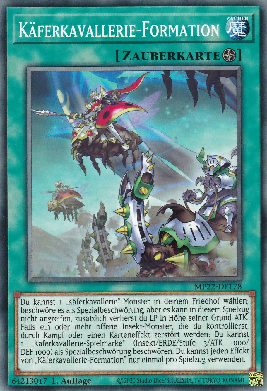 Käferkavallerie-Formation - MP22-DE178 - Common - Deutsch - 1. Auflage - 2022 Tin of the Pharaoh's Gods